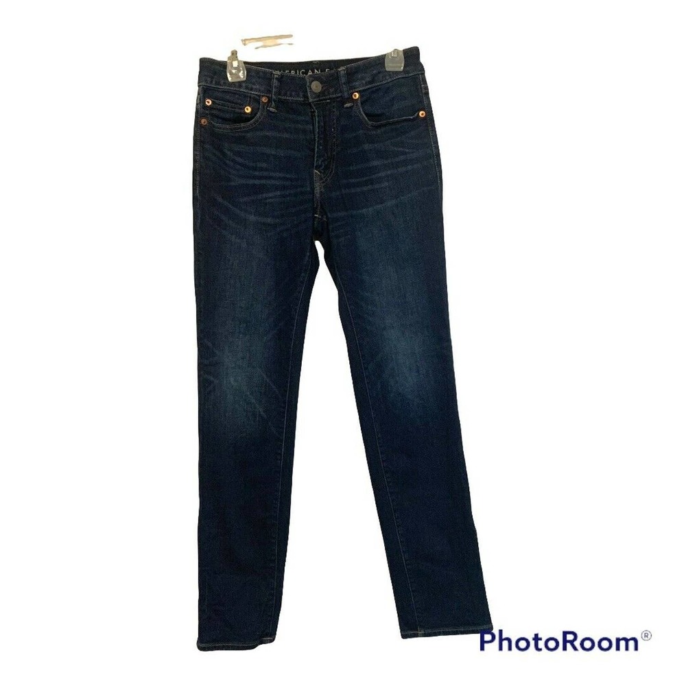 AMERICAN EAGLE "Next Level Flex" Slim Straight Denim Jeans Womens Size 29 x 32